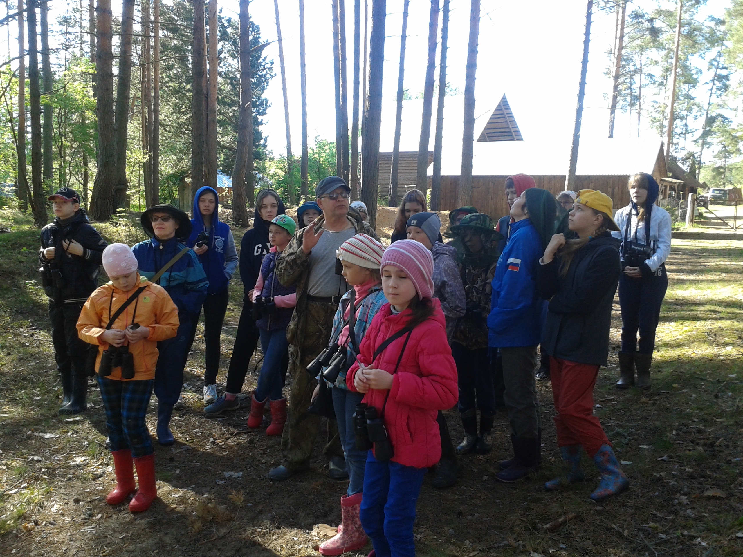 С юными исследователями природы