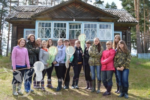 Полевая практика проходит у студентов – биологов в Дарвинском заповеднике